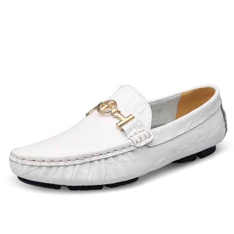 Slip-on Loafers Til Mænd Med Rund Pailletter