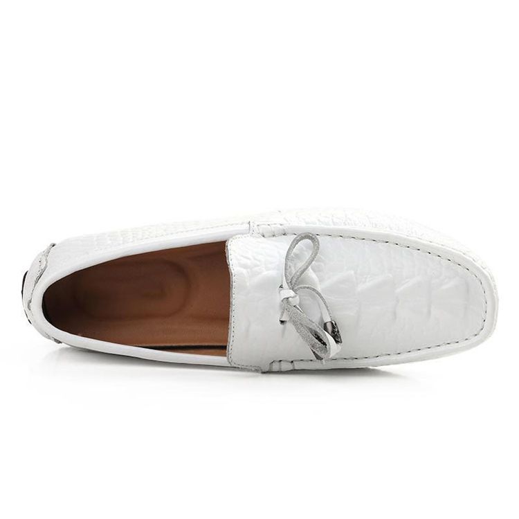 Slip-on Plain Round Toe Herres Casual Sko