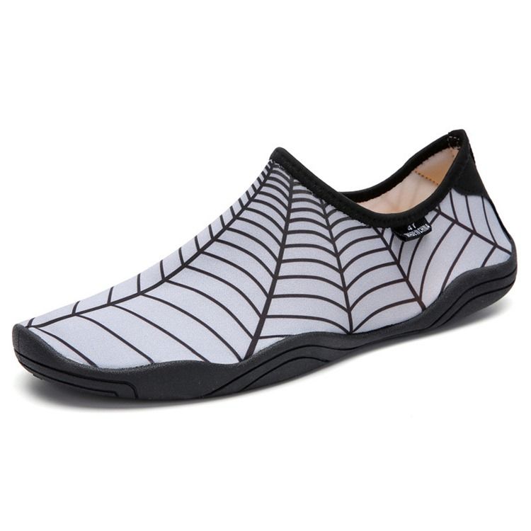 Spandex Slip-on Round Toe Herres Vandsko