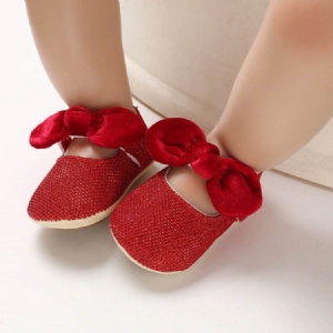 Bomuld Bowknot Toddler Shoes