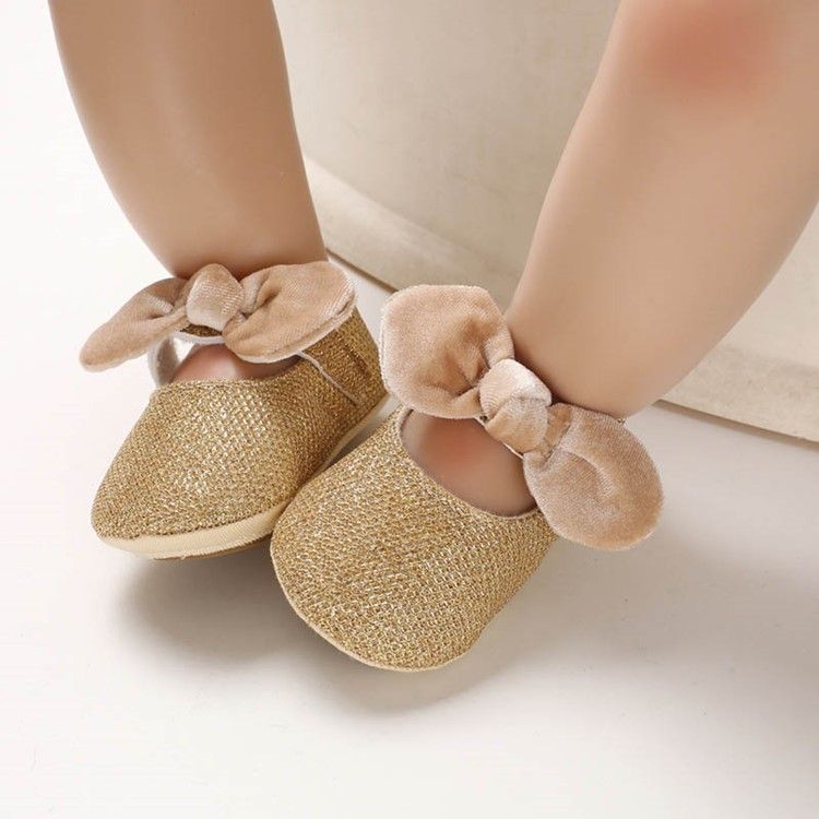 Bomuld Bowknot Toddler Shoes