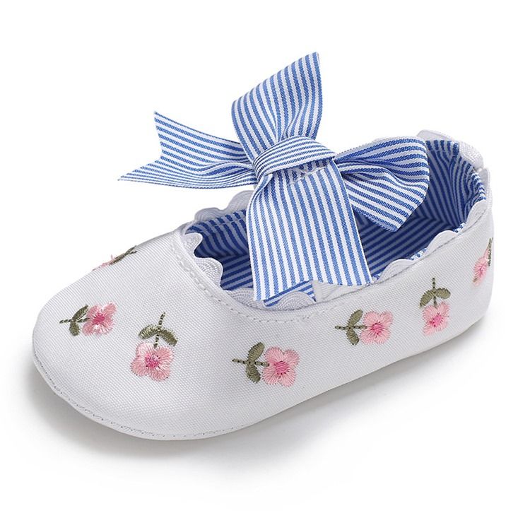 Bow Broderi Toddler Girl Shoes