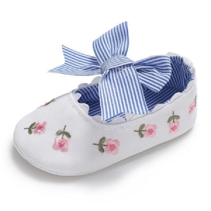 Bow Broderi Toddler Girl Shoes