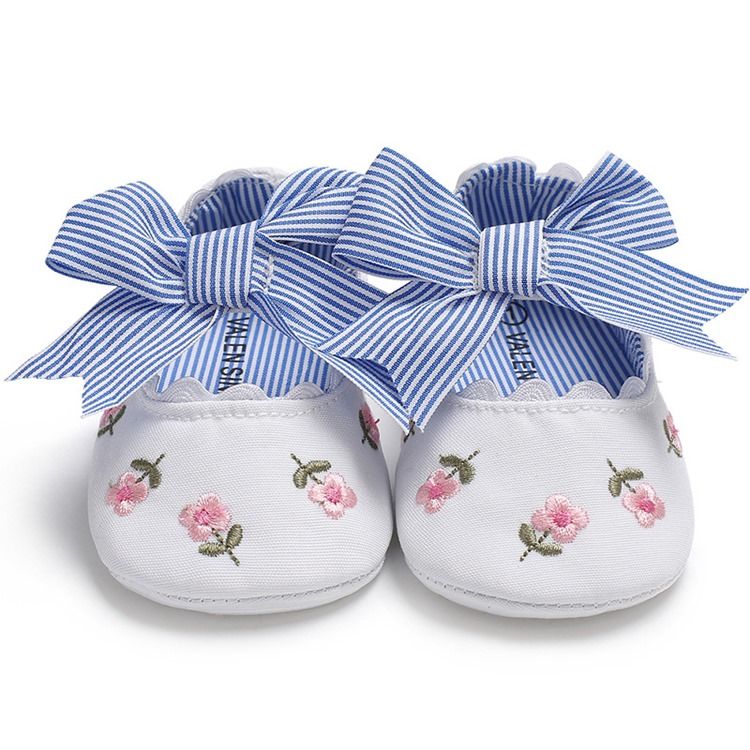 Bow Broderi Toddler Girl Shoes