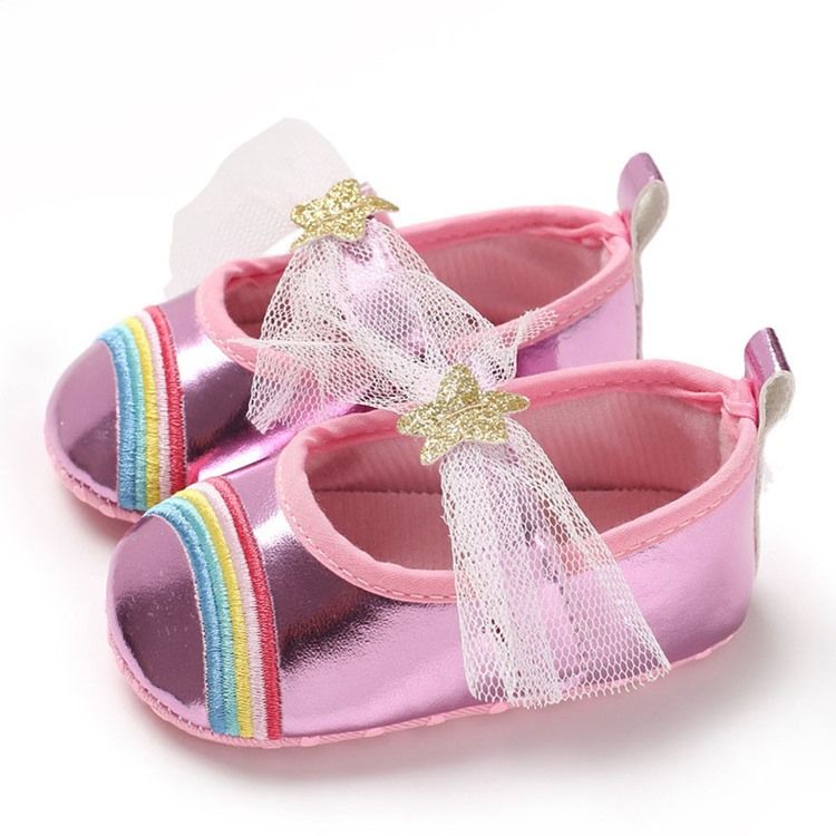 Bowknot Embroidery Baby Shoes