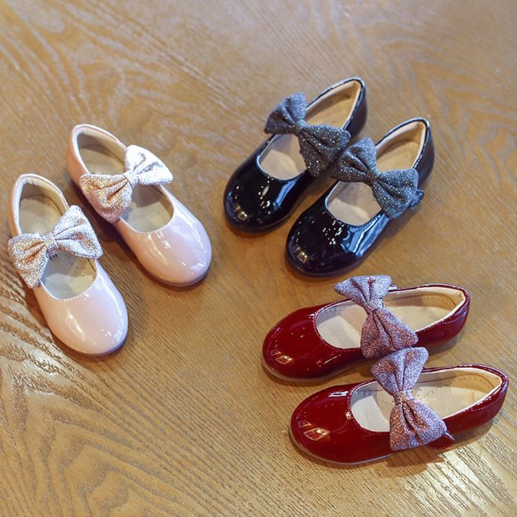 Bowknot Spring Round Toe Shoes