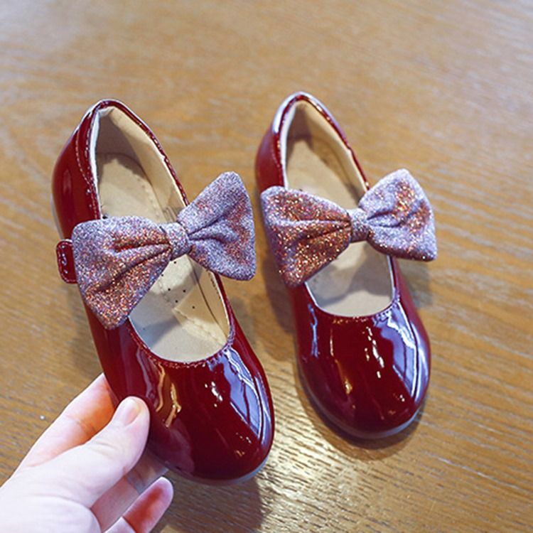 Bowknot Spring Round Toe Shoes