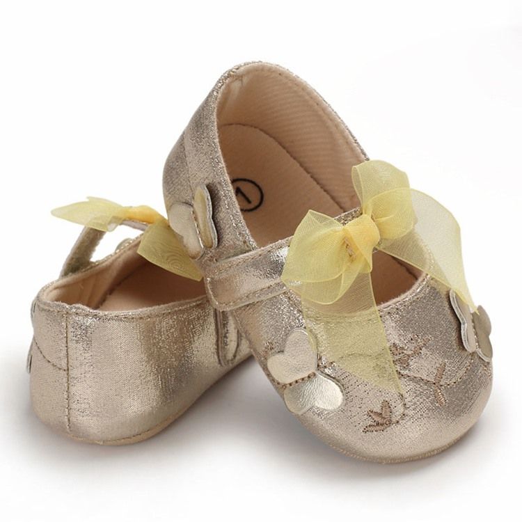 Bowknot Velcro Baby Shoes