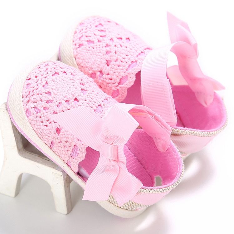 Bowknot Velcro Toddler Shoes