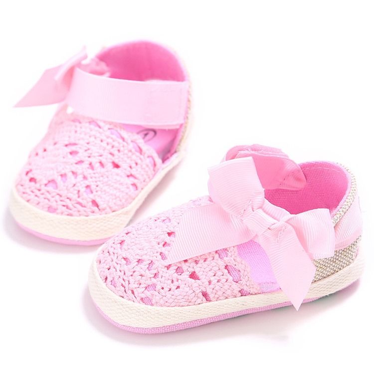 Bowknot Velcro Toddler Shoes