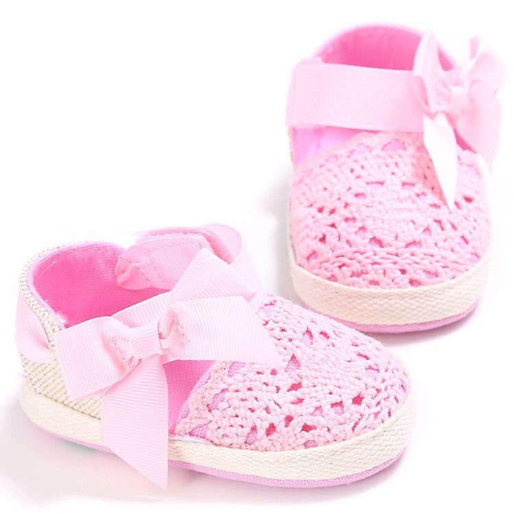 Bowknot Velcro Toddler Shoes