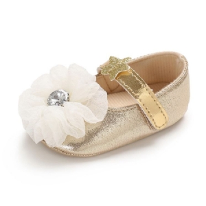 Floral Velcro Toddler Girl Shoes