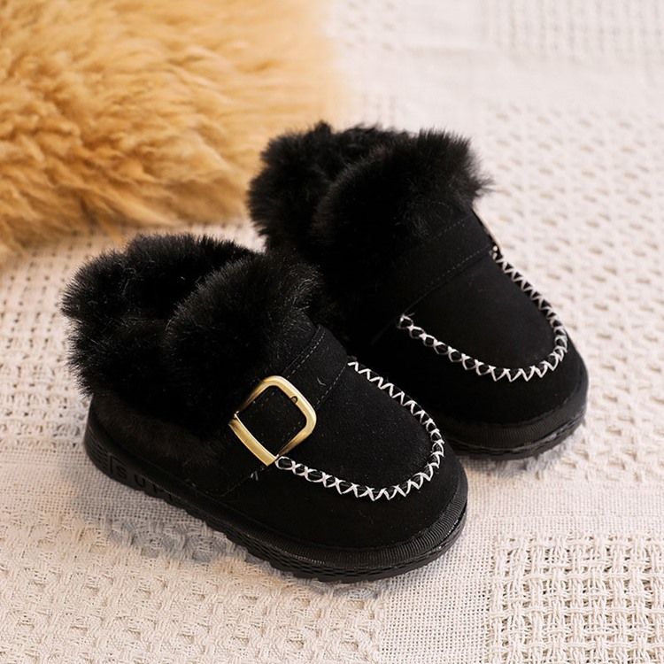 Fødselsdag Cute Buckle Baby Boots