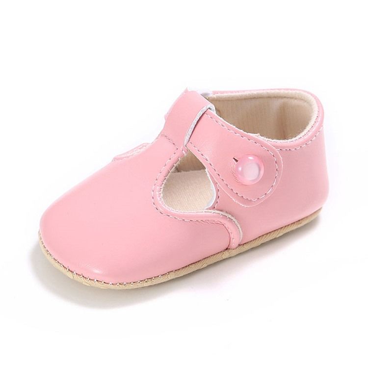 Plain Buckle Toddler Shoes