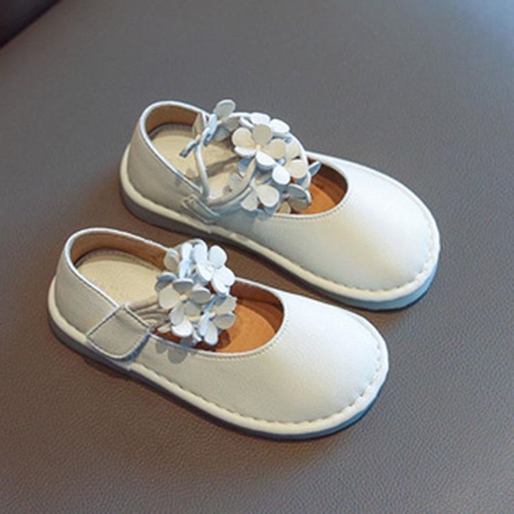 Plain Round Toe Fall Baby Princess Shoes