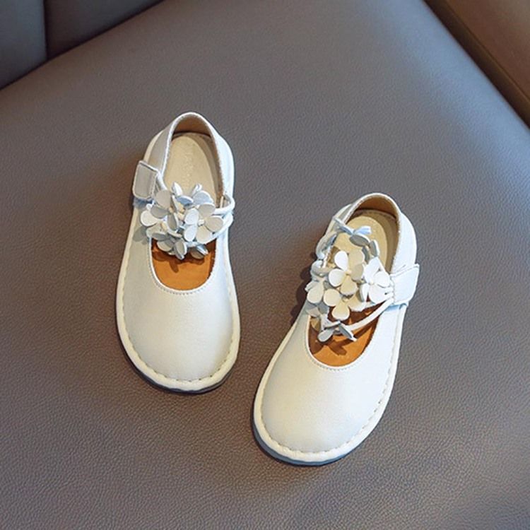 Plain Round Toe Fall Baby Princess Shoes