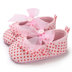 Polka Dot Velcro Toddler Shoes