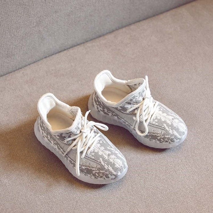 Round Toe Casual Thread Baby Sneakers