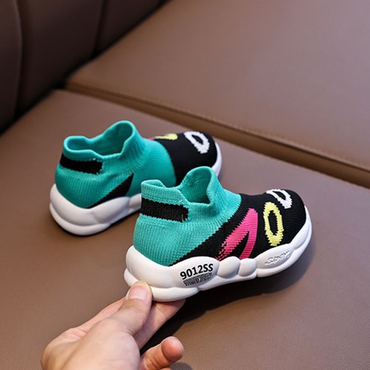 Spring Color Block Baby Sneakers