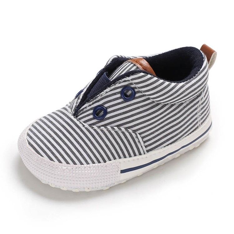 Stripe Slip-on Baby Toddler Shoes