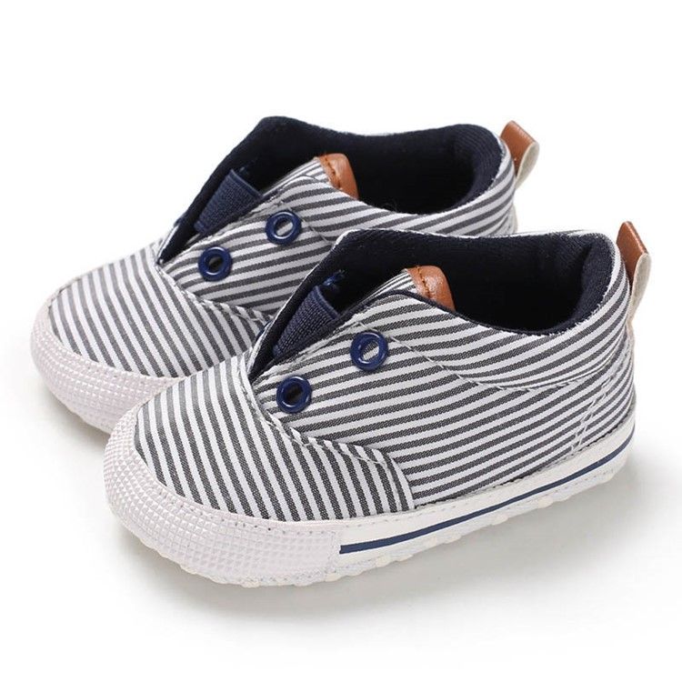 Stripe Slip-on Baby Toddler Shoes