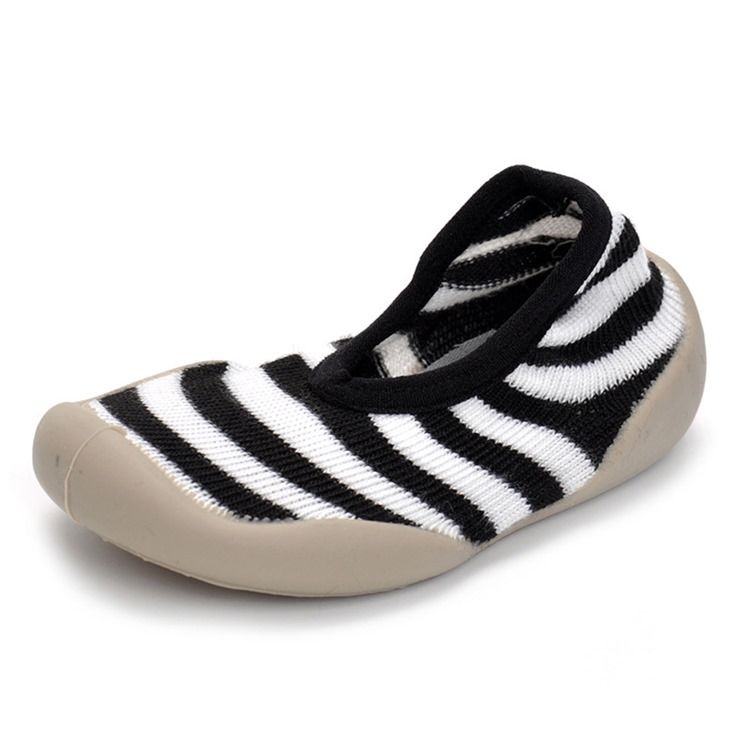 Stripe Slip-on Toddler Shoes