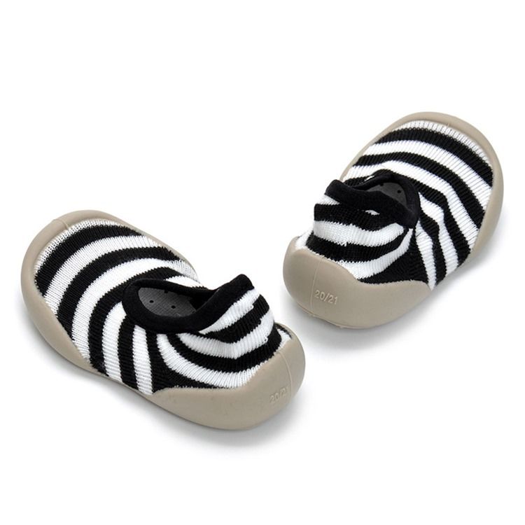 Stripe Slip-on Toddler Shoes