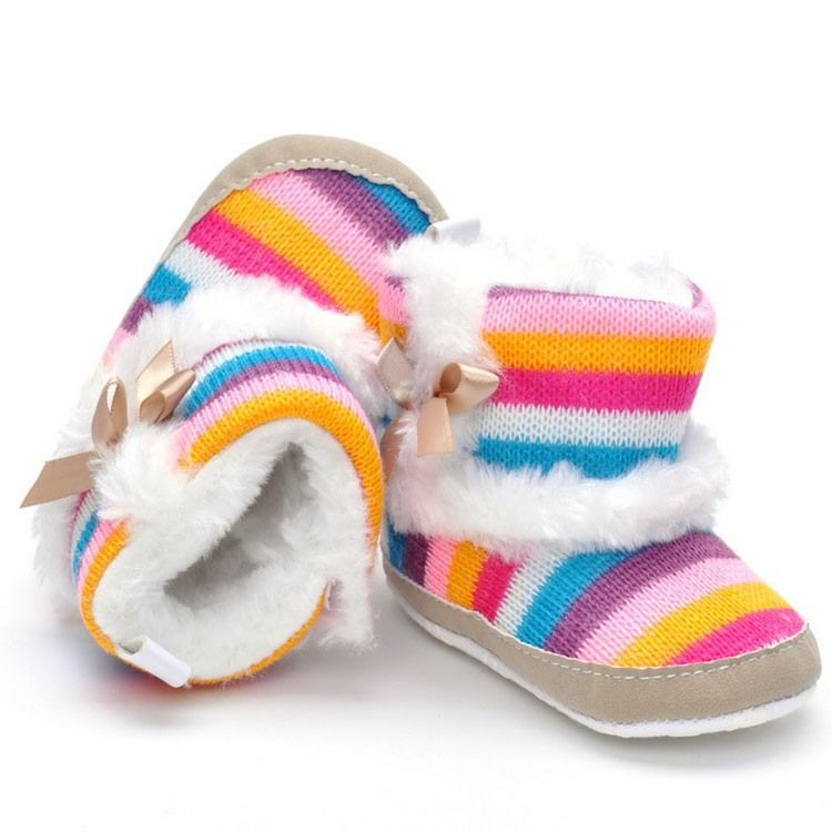 Stripe Slip-on Toddler Shoes