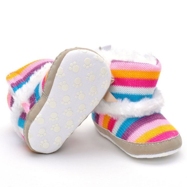 Stripe Slip-on Toddler Shoes