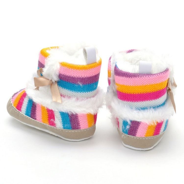 Stripe Slip-on Toddler Shoes