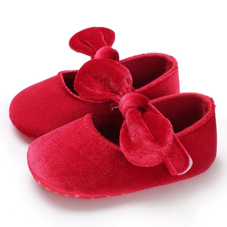 Velcro Bowknot Toddler Shoes