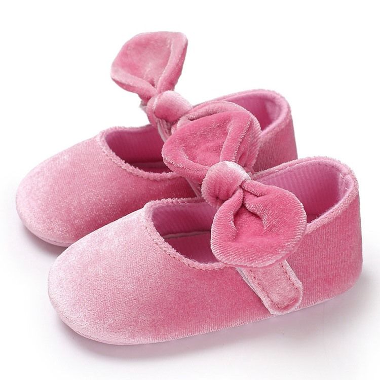 Velcro Bowknot Toddler Shoes