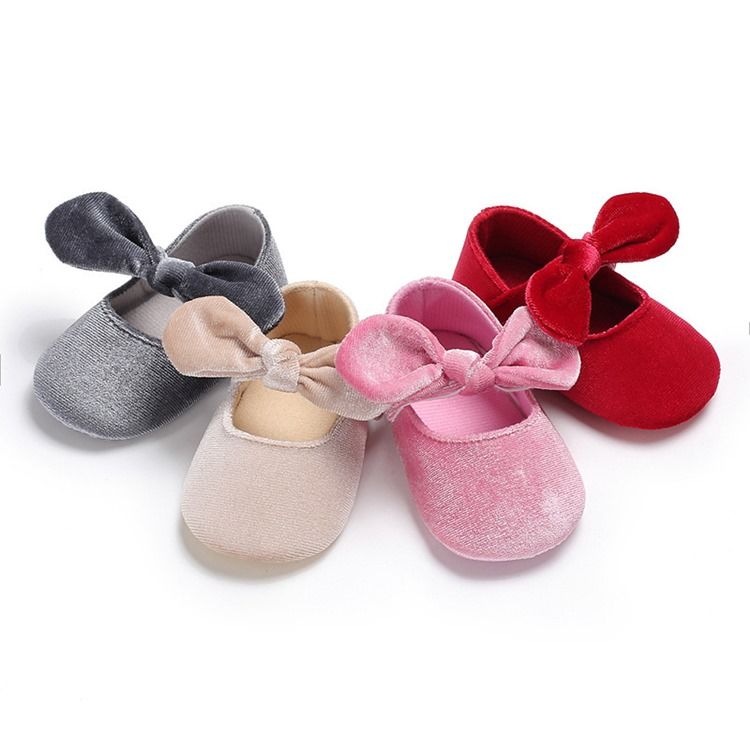 Velcro Bowknot Toddler Shoes