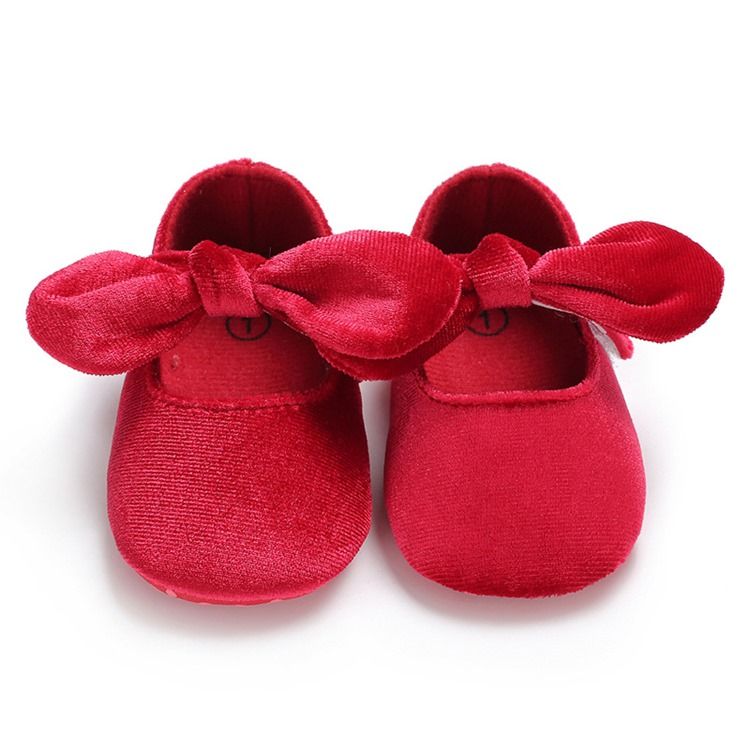 Velcro Bowknot Toddler Shoes