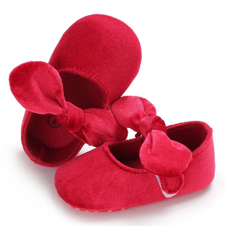 Velcro Bowknot Toddler Shoes