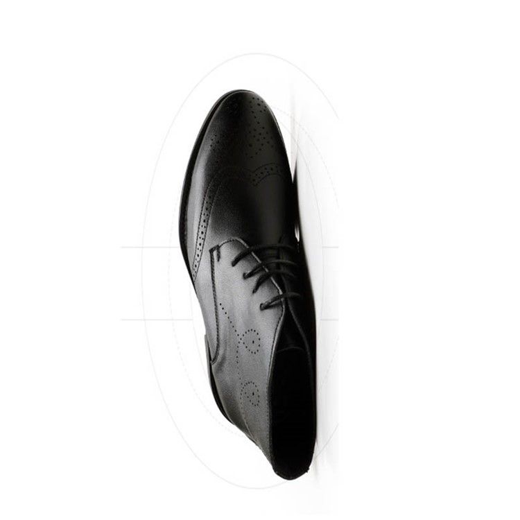 Lace-up Front Plain Round Toe Herrestøvler