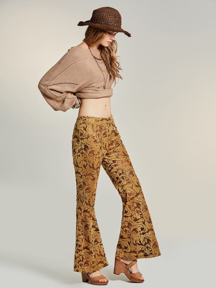 Broderi Wide Leg Women's Pants