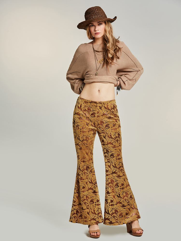 Broderi Wide Leg Women's Pants