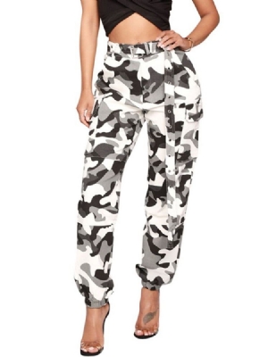 Camouflage Belt Women's Pants