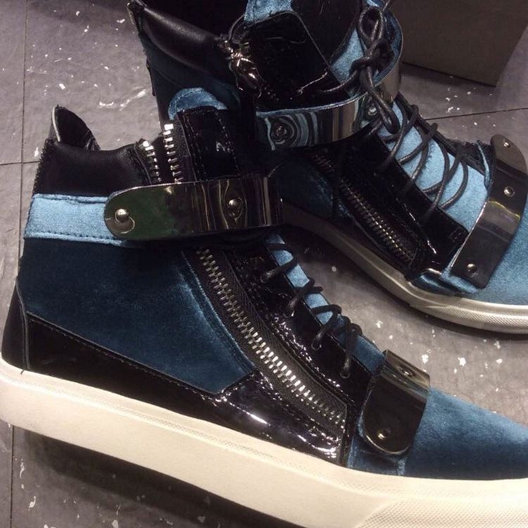 Cool Patchwork Sneakers Til Mænd