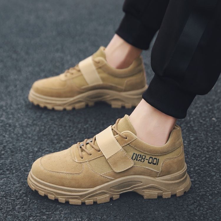 Faux Suede Lace-up Outdoor Sko Til Mænd