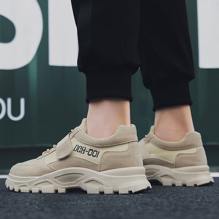 Faux Suede Lace-up Outdoor Sko Til Mænd