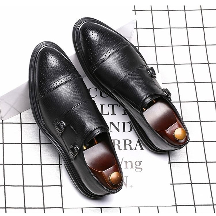 Low-cut Upper Plain Slip-on Herresko Sko