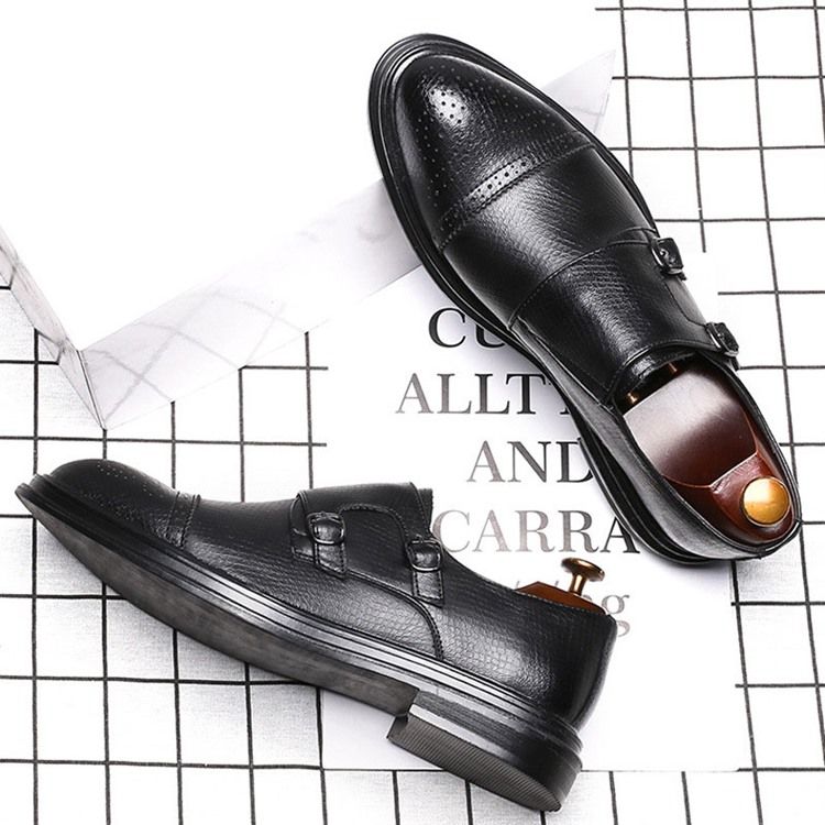 Low-cut Upper Plain Slip-on Herresko Sko