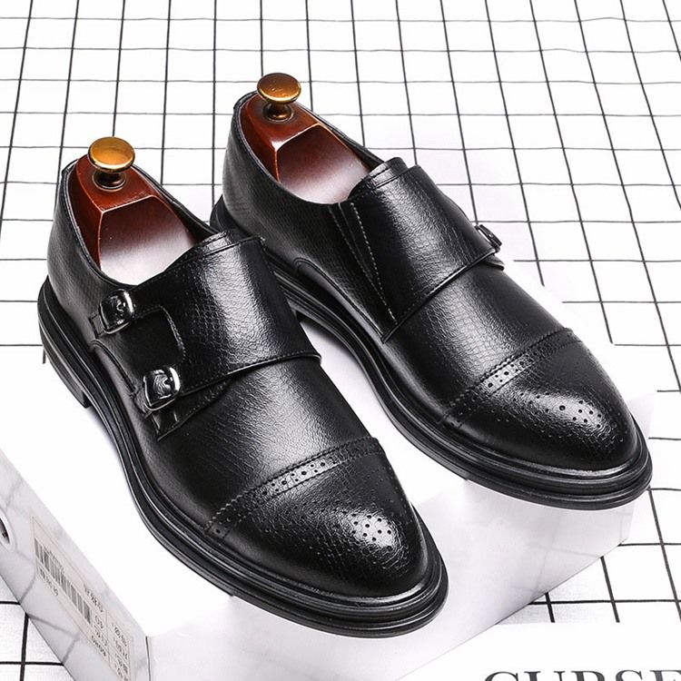 Low-cut Upper Plain Slip-on Herresko Sko