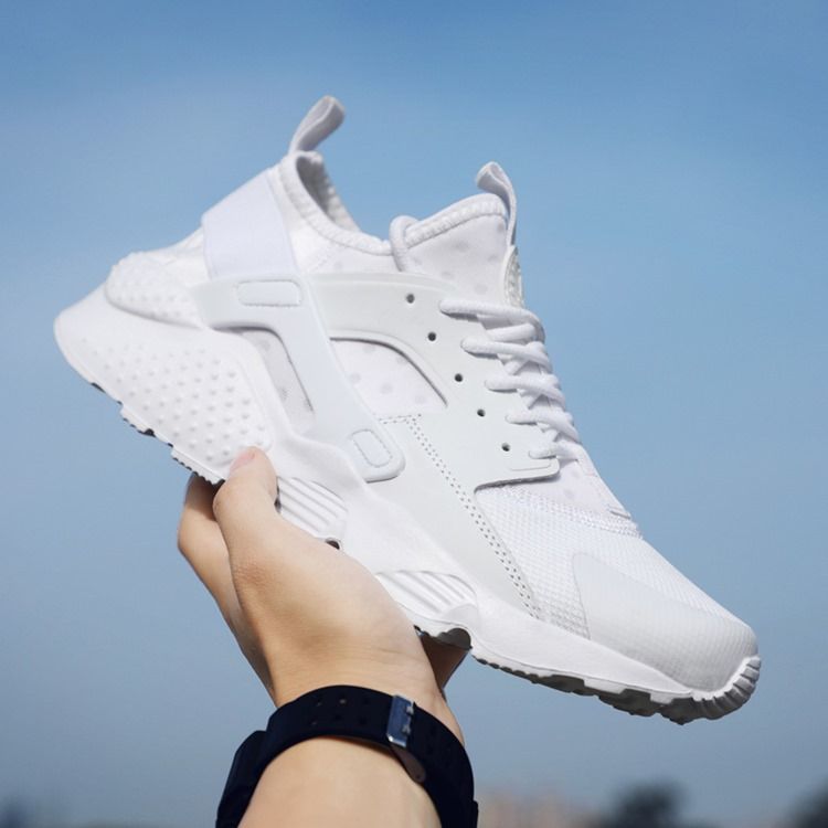 Mesh Patchwork Plain Sneakers Til Mænd