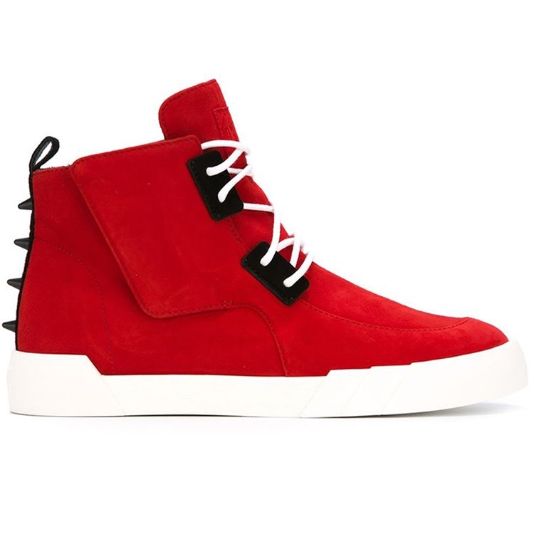 Platform Western Lace-up Round Toe Herresneakers