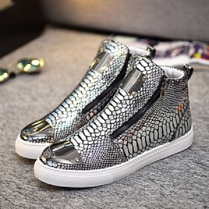 Sequin Serpentine Zipper High-cut Herretræner