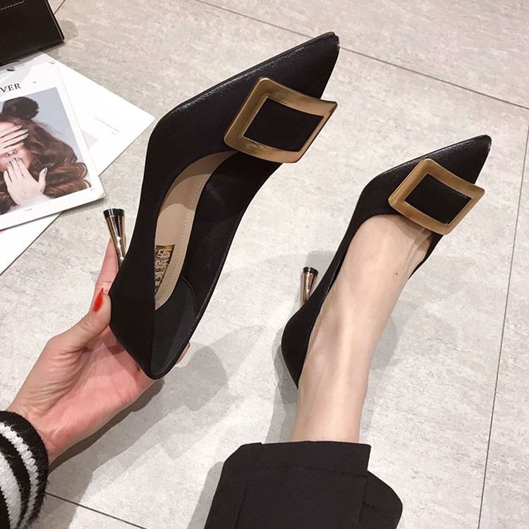 Pailletter Slip-on Stiletto Heel Pumps Til Kvinder