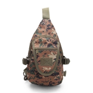 Oxford Skuldertaske Unisex Camouflage Sling Tasker